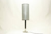 Striped acrylic Lamp with Staneless Steel Base