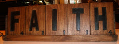 wall decor scrabble Tiles