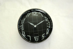 Grid Steel Clock